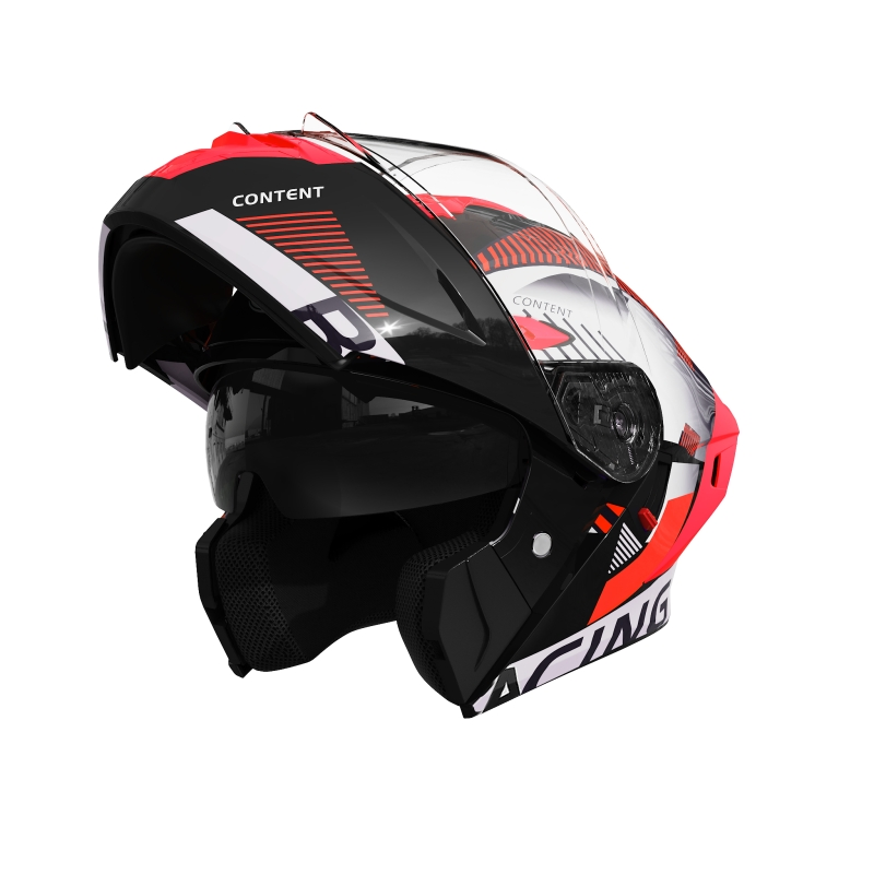 Мотошлем модульный BK 911 с двойным визором