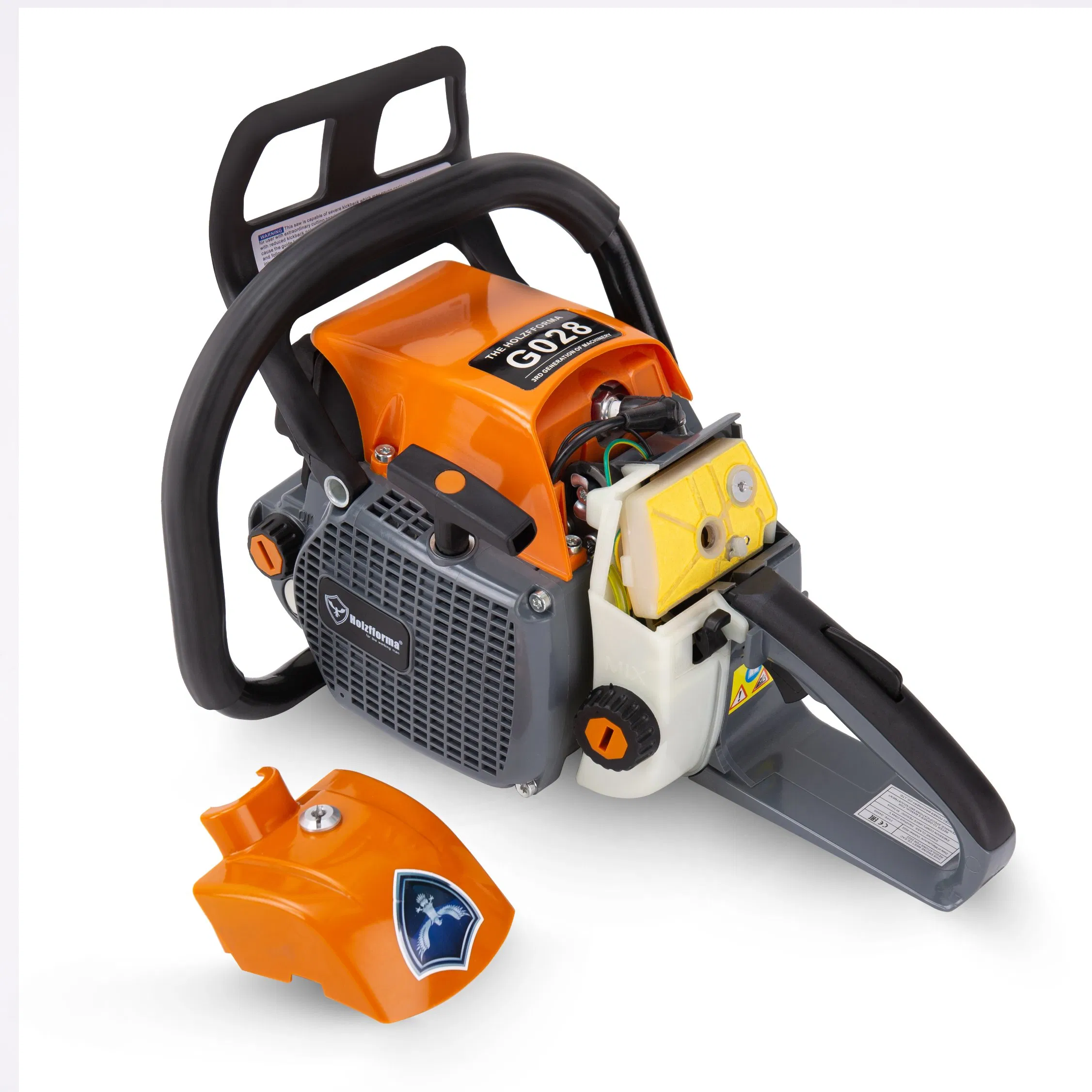 Holzfforma 51.5cc Gas Chain Saw G028 Without Guide Bar and Chain for St028 Chainsaw