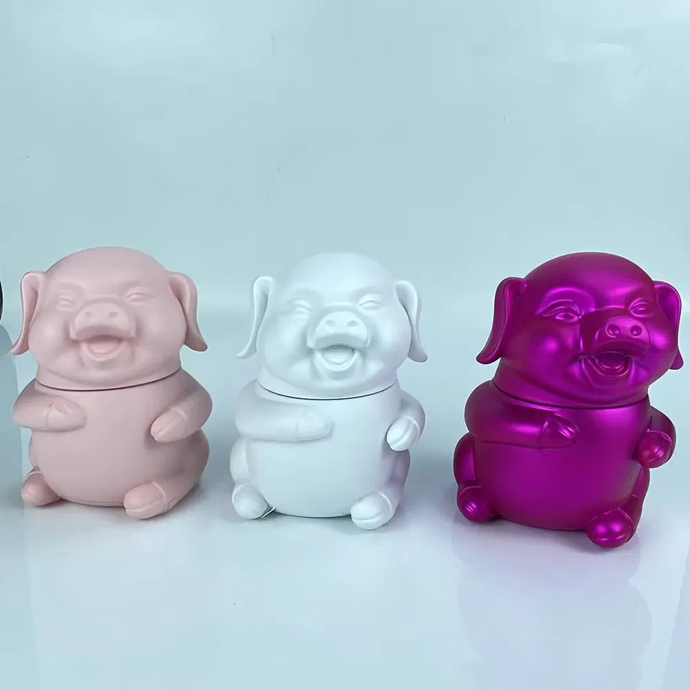 Wholesale 4 Parts Pig Cartoon Tobacco Grinder