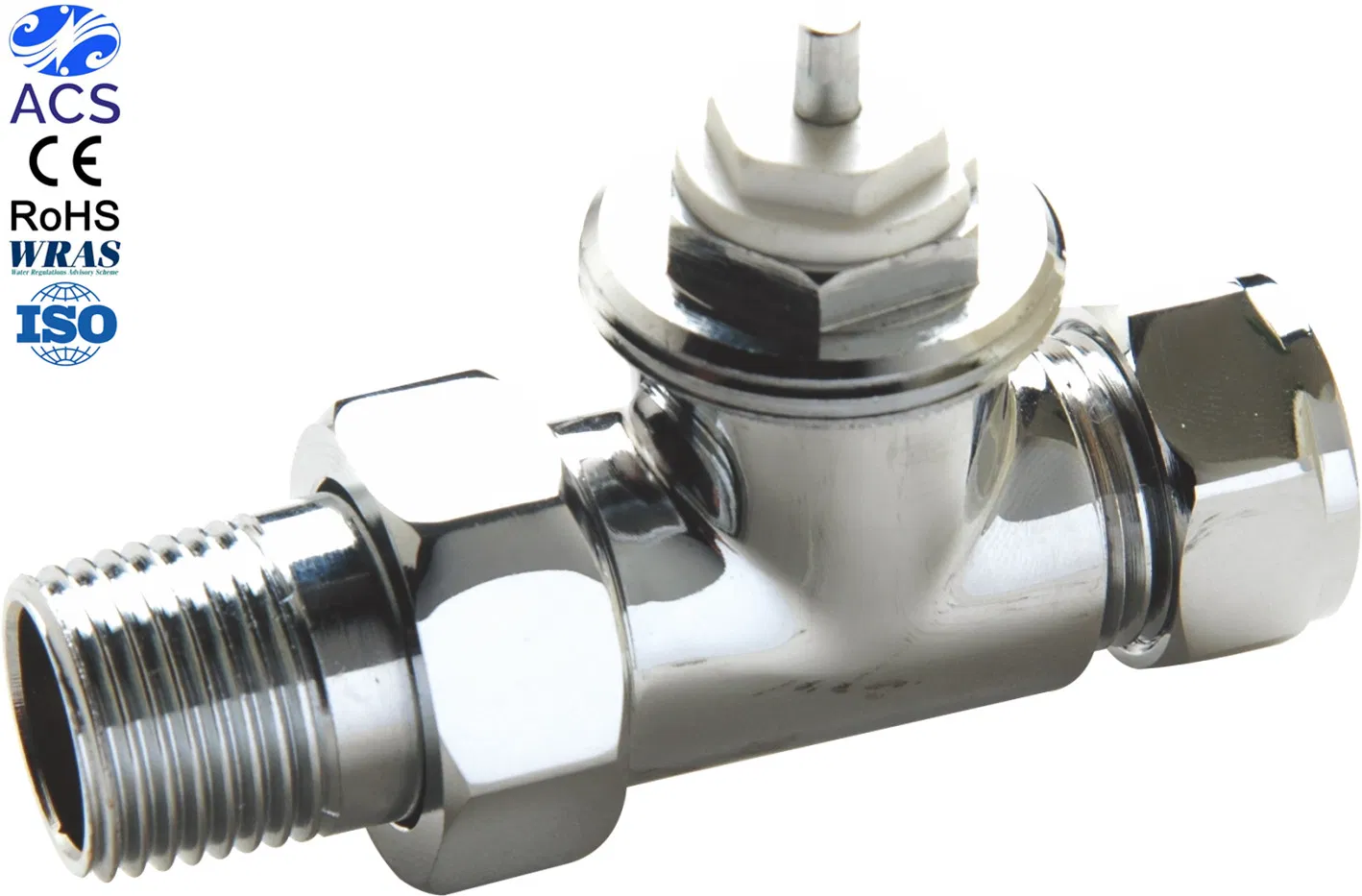 1/2" X 15mm Thermostatic Radiator Valve Straight Type