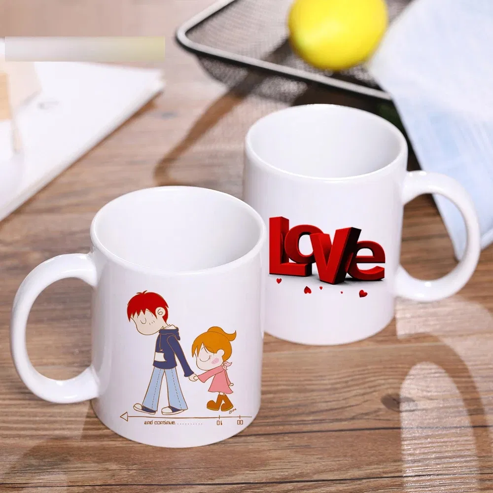 Керамическая кружка с логотипом 11oz/12oz