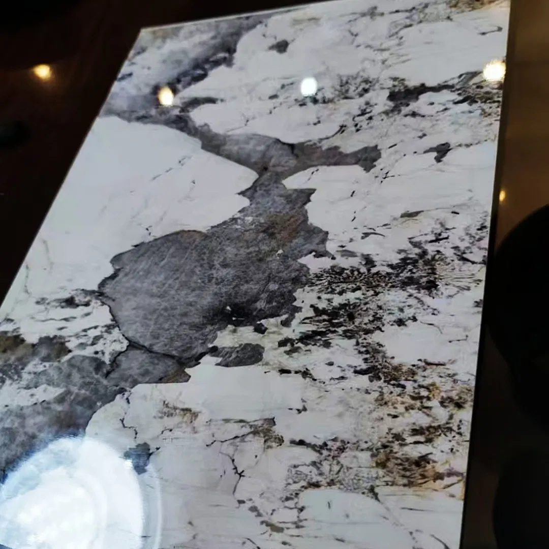 Premium UV Marble Sheet with Easy Glue Installation From Foshan