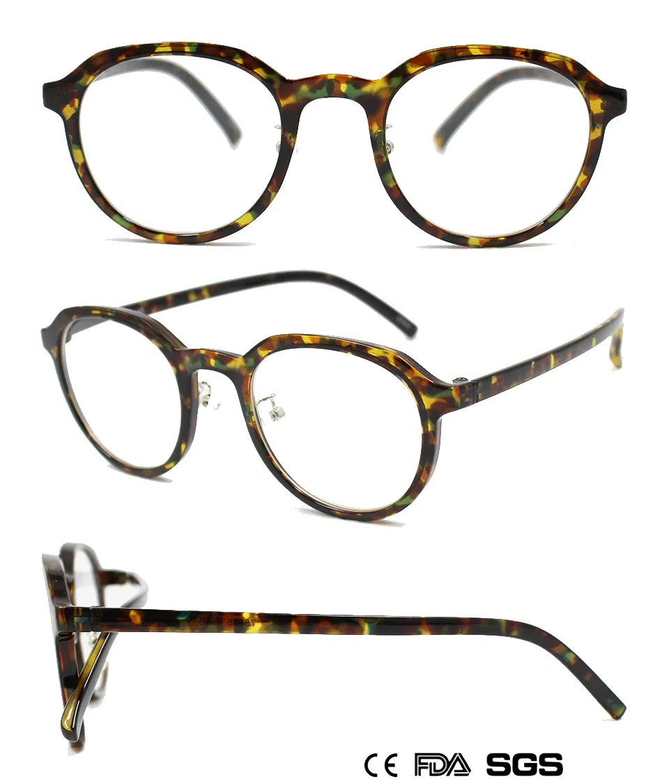 Simple and Stylish Reading Glasses Witn Metal Pad Arm (M75808)