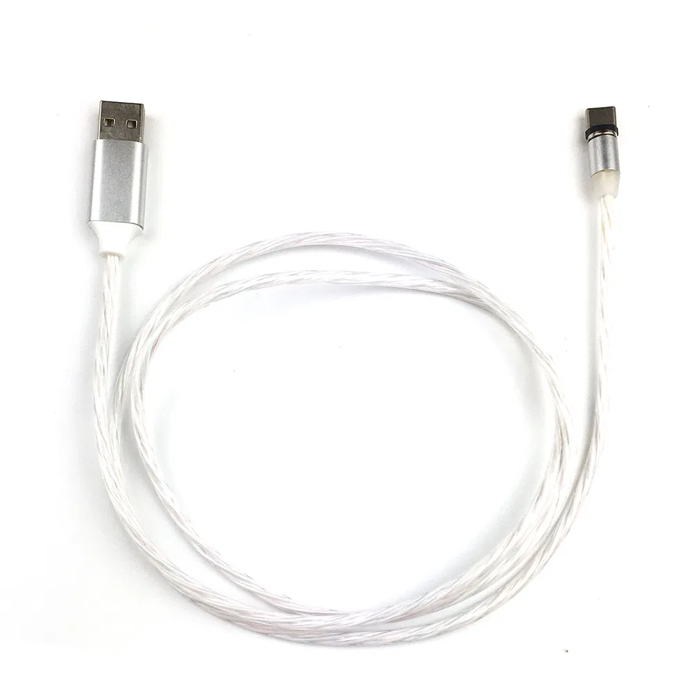 USB-кабель для зарядки с цветной LED-подсветкой