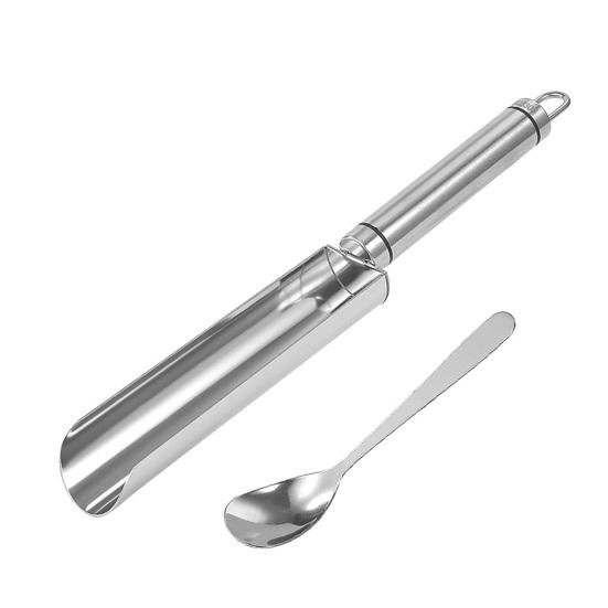 Meatball Mold Convenient Stainless Steel Meatball Maker with Spoon Kitchen Gadget for Household