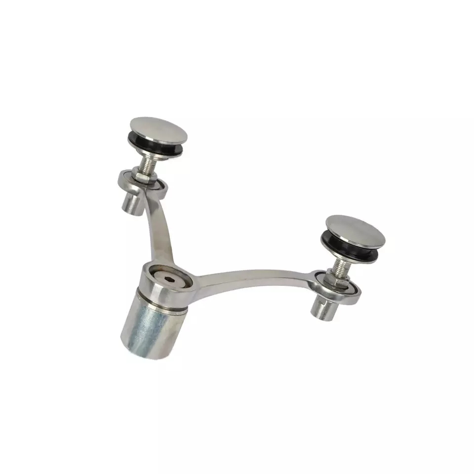 3 Arms Stainless Steel 304/316 Satin or Mirror Treatment Glass Curtain Wall Spider Fitting