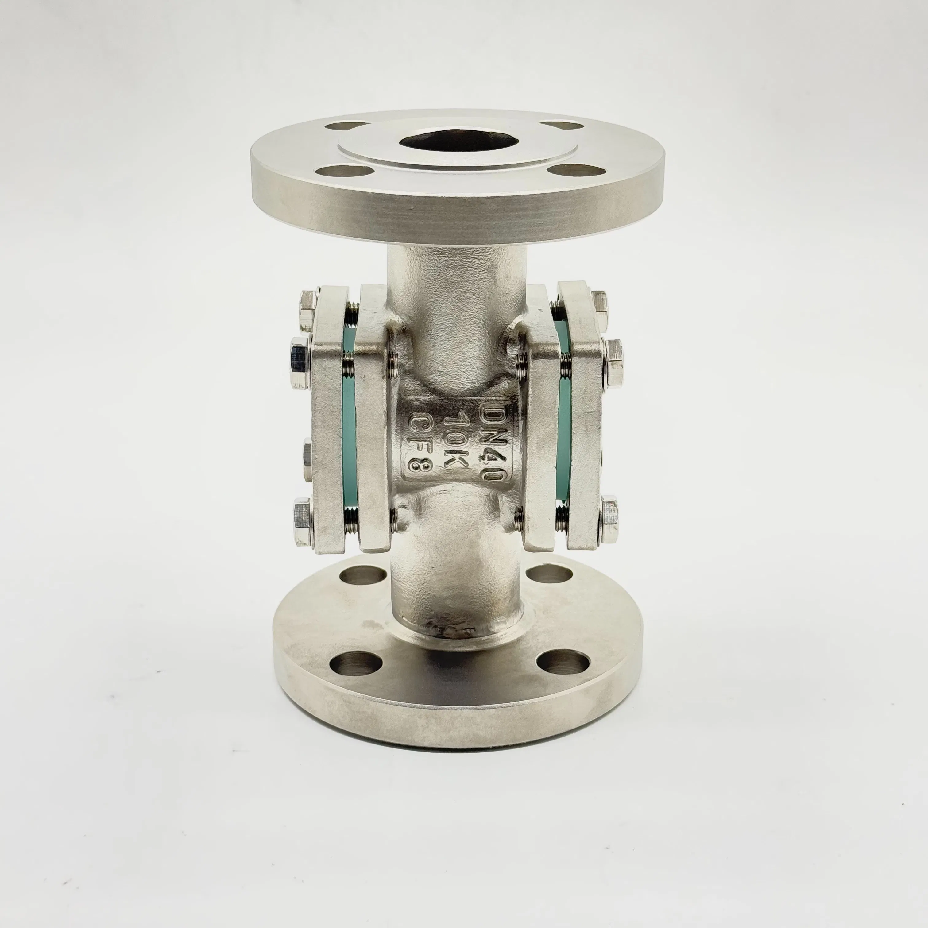 Stainless Steel CF8 Double Window Flange Sight Glass