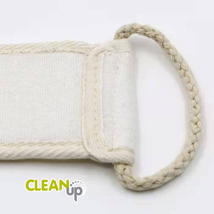 Long Natural Bath Strap Shower Belt Exfoliating Luffa Loofa Loofah Back Scrubber