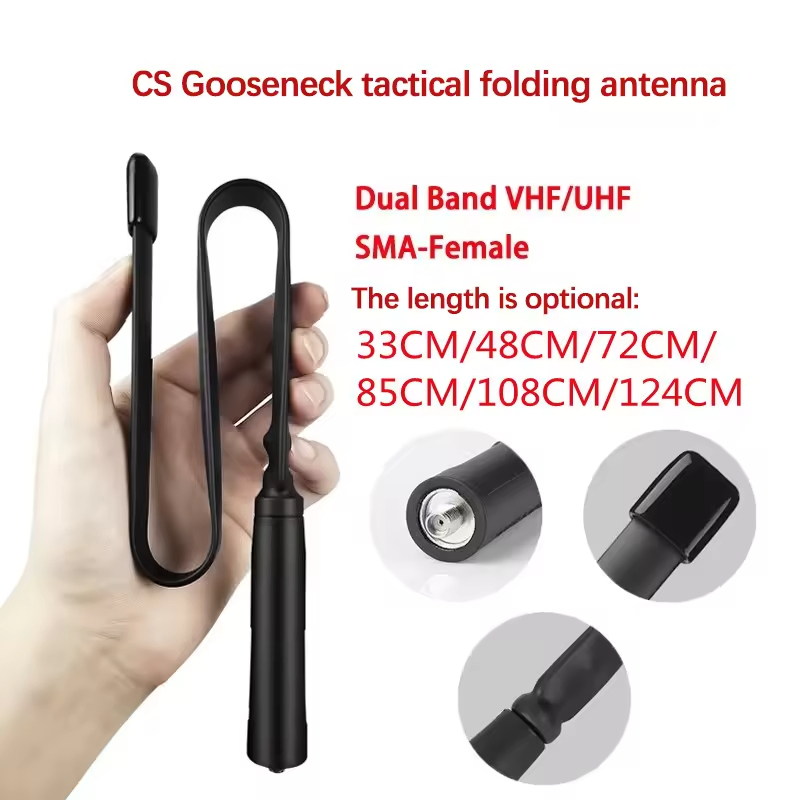 Складная тактическая антенна VHF/UHF для раций Baofeng