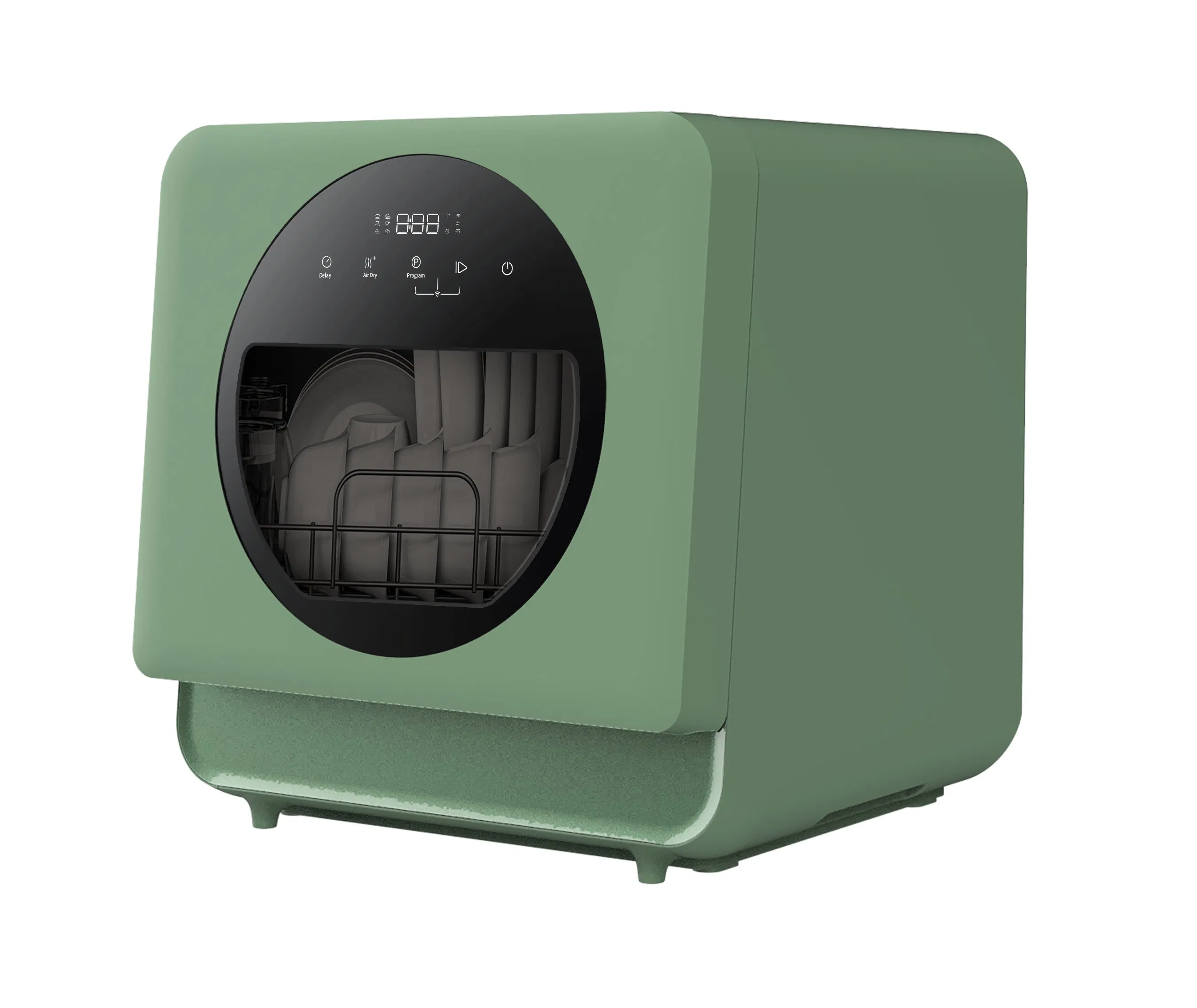 Mini Portable Countertop Dishwasher Kitchen Small Size Dish Washer Machine