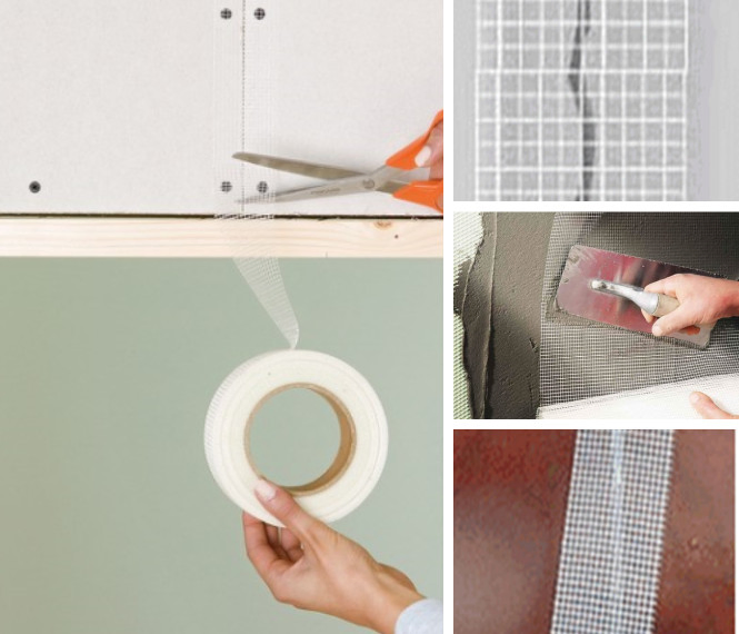 Building Material Fiberglass Repairing Tape Drywall Tape