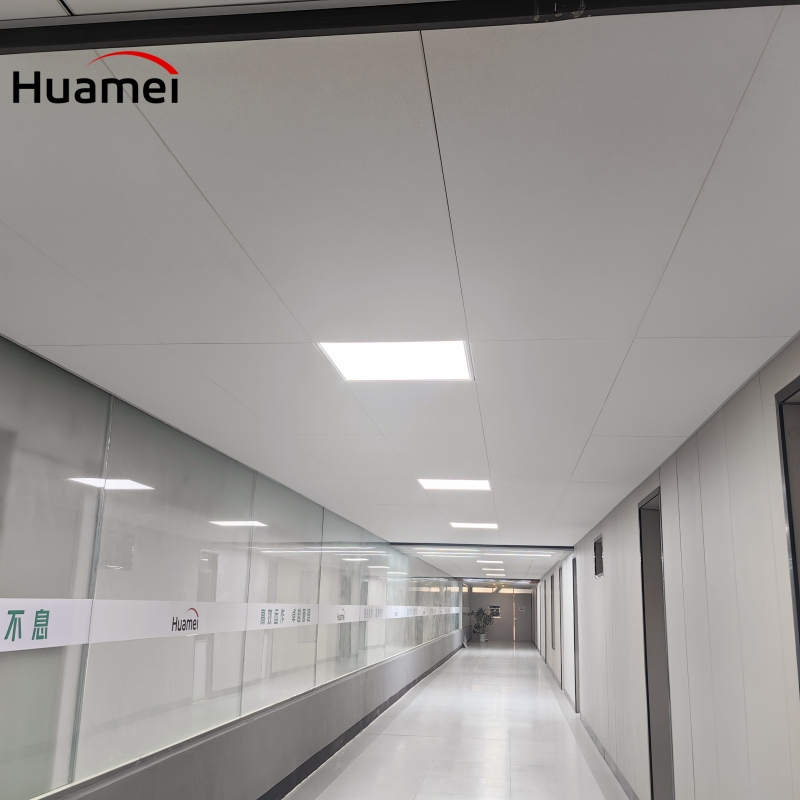 New Design Fiberglass Acoustic Ceiling Tiles Square Edge