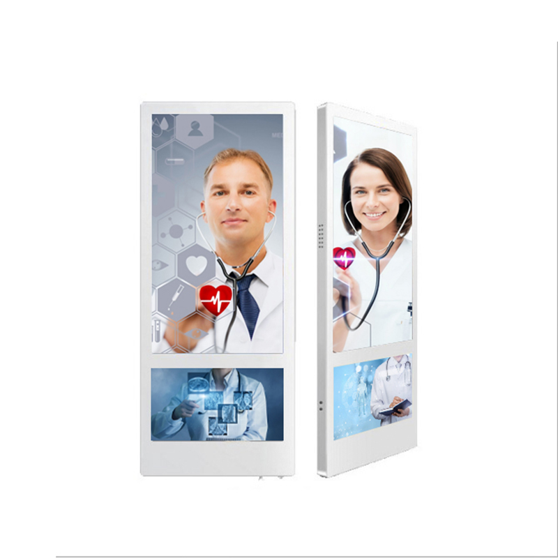 23.6′ ′ +19′ ′ Multimedia Advertising Player Passenger Ad Player Elevator Screen WiFi Network HD Digital Signage TFT LCD Display