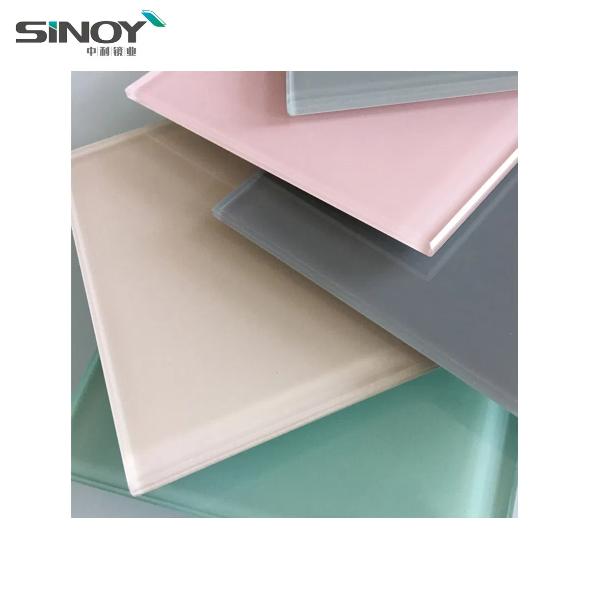 Sinolaco 2mm - 6mm Colorful Back Painted Glass / Lacquered Glass for Interior Applications, Manufactured by Sinoy Mirror Inc