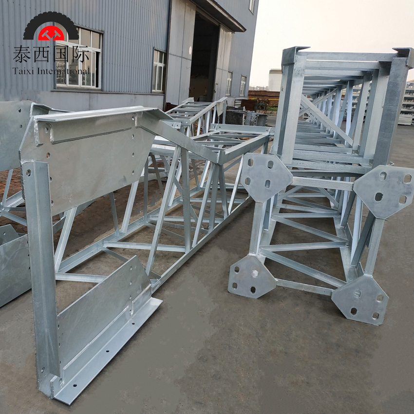 H Shape Structural Vertical Welded Hot-DIP Galvanized Welded Steel Structure Parts