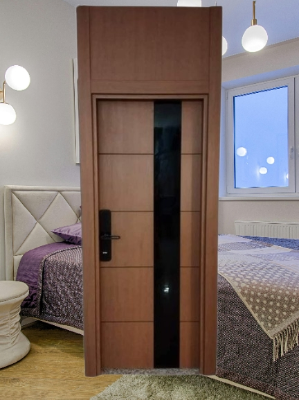 Anti-Termite Interior Door New Material WPC Apartment Door