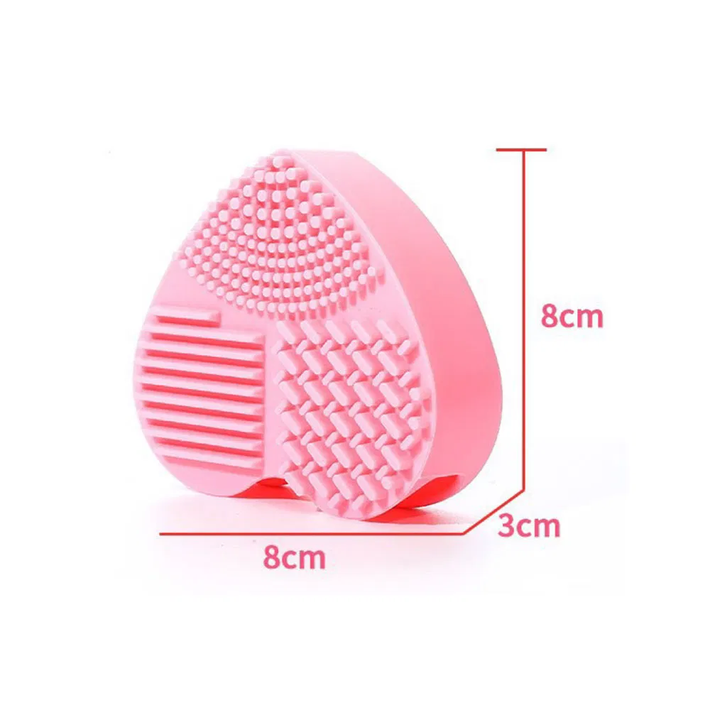 Wash Cleaning Makeup Sponge Tool Mat Wholesale Silicone Cosmetic Brush Clean Washing Pad