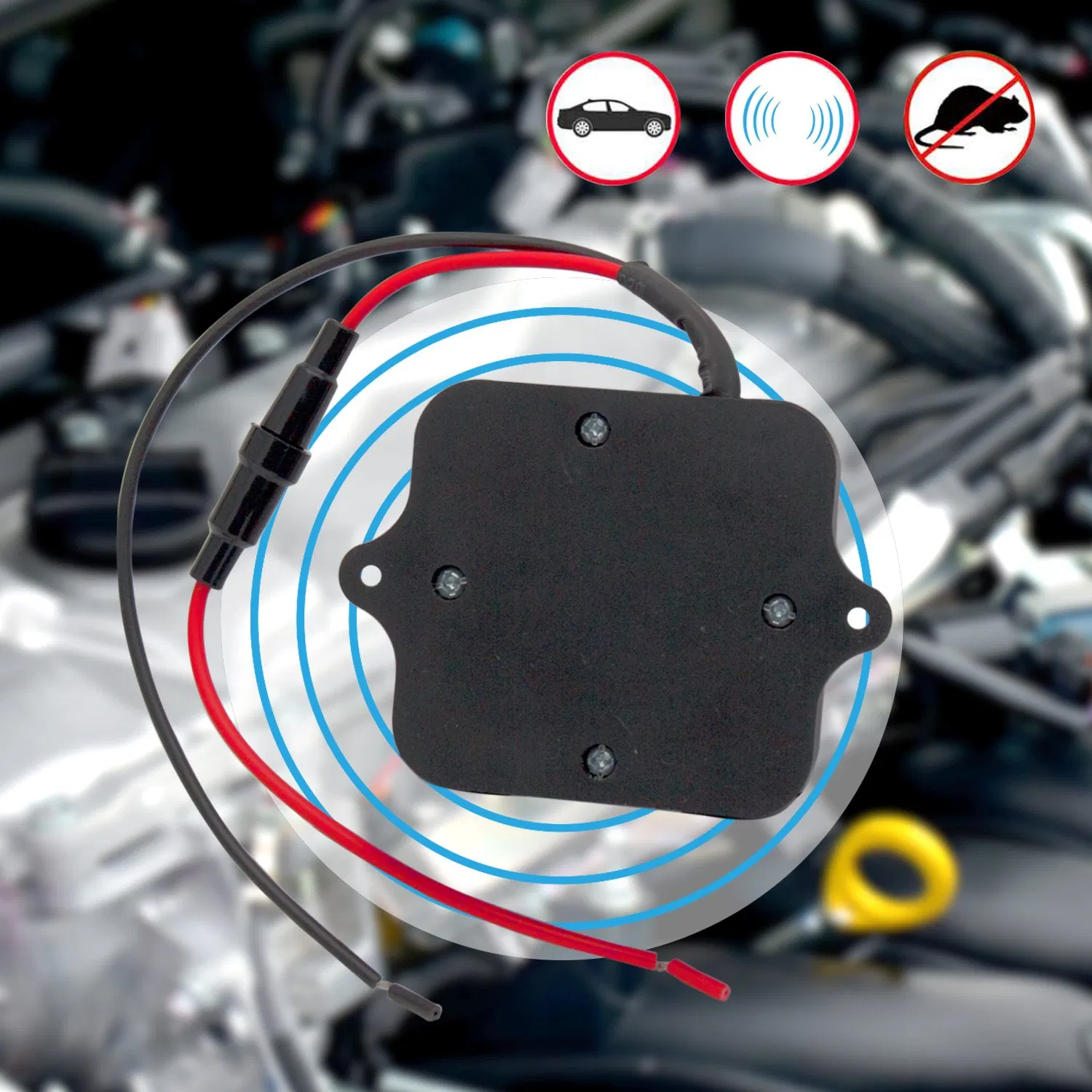 Mice Rat Repeller Ultrasonic Rodent Repellent for Car Truck Vehicle Automobile