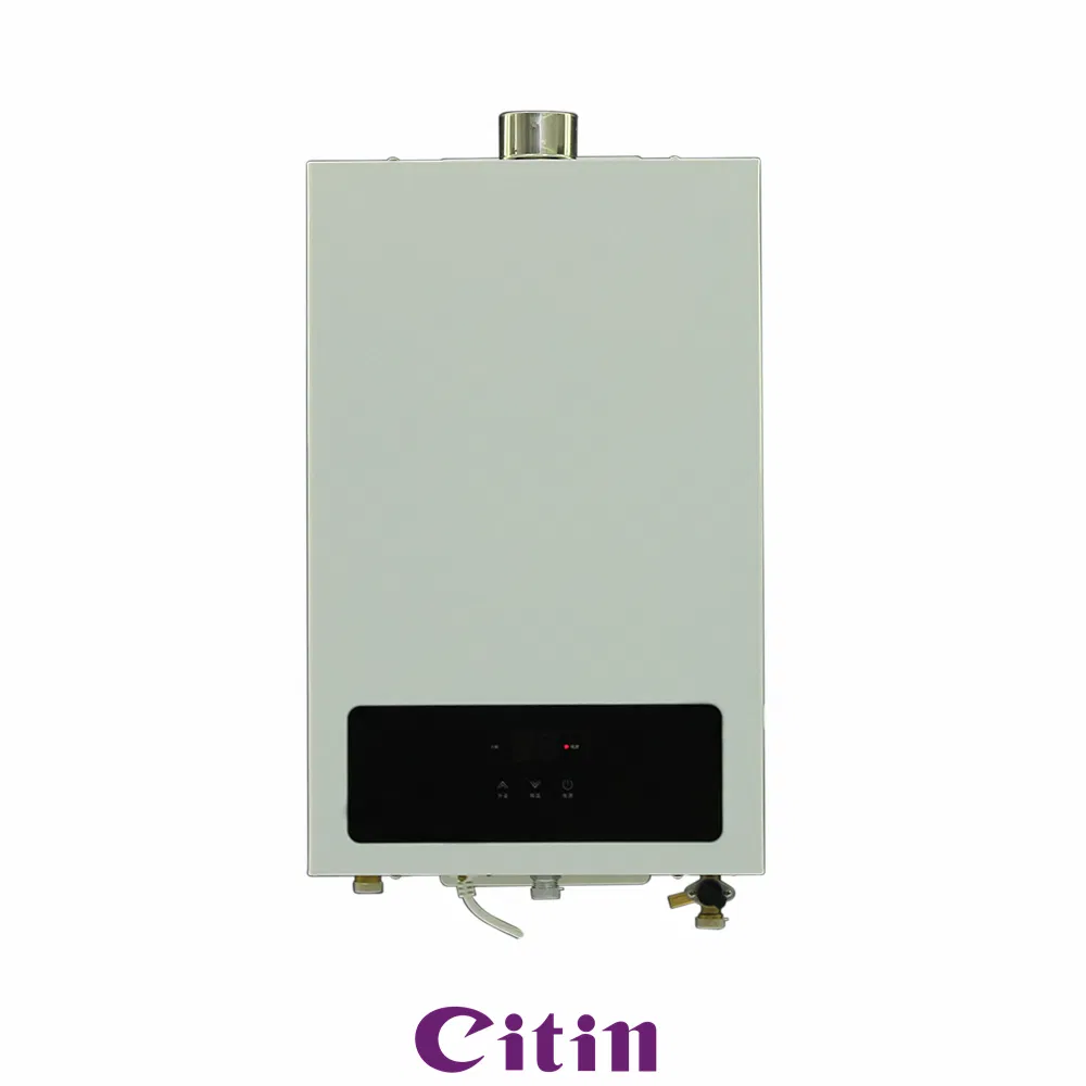 Industrial 24kw Gas Hot Water Heater Power Vent Technology