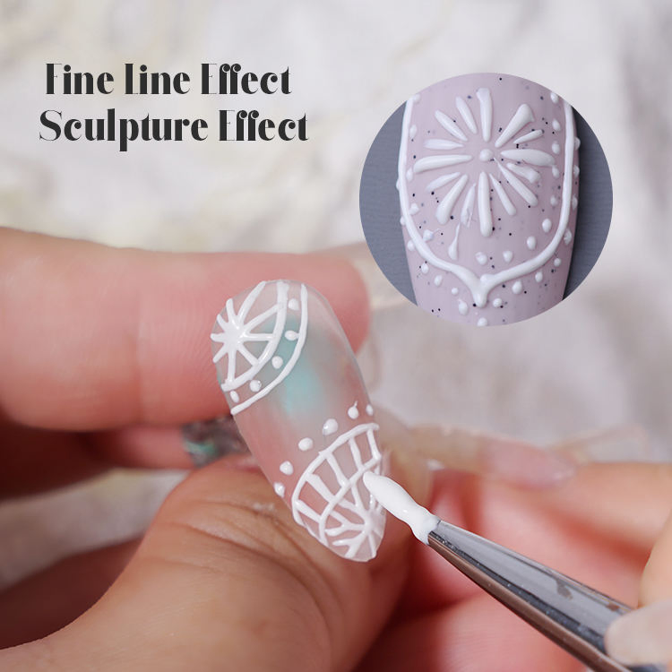 2D Sculpture Gel Color New Fashion Color Nail Shop Special Hot Style Color Gel 12colors Set UV Gel Nail Polish