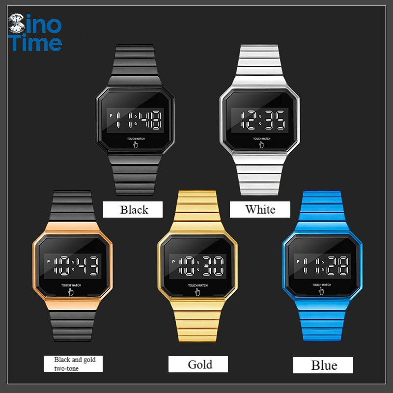 8001 Eleagent Touch Screen LED Watch for Gentleman