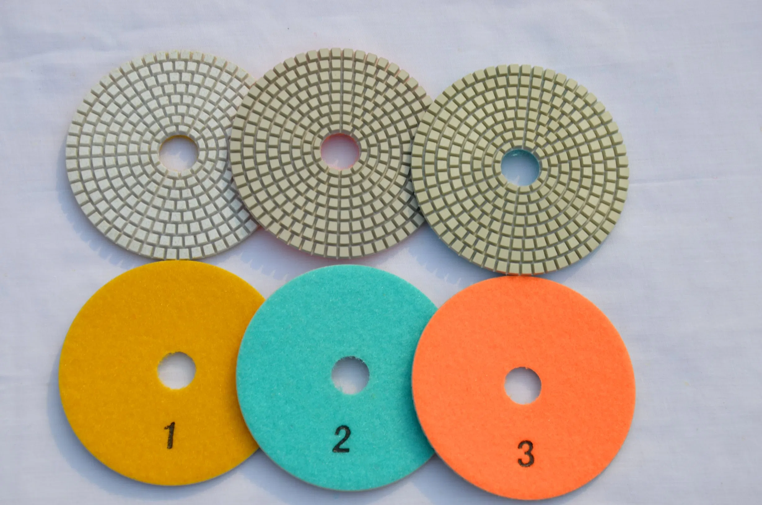 3-Step Diamond Polishing Pad for Ceramic of Dry Use