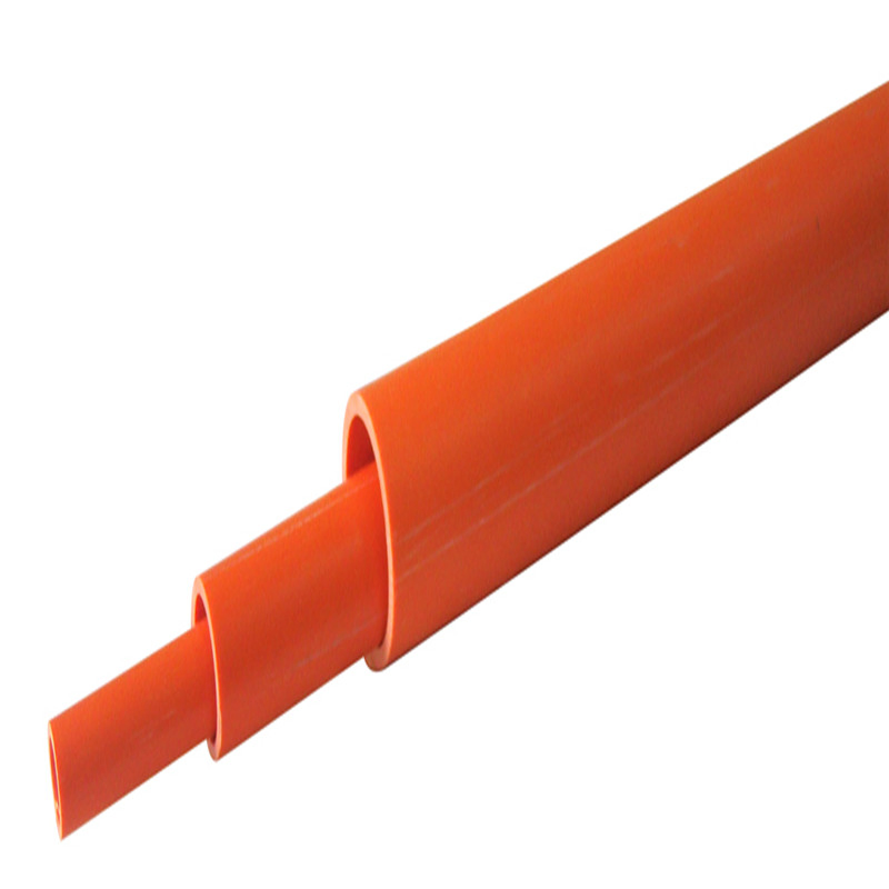 Жесткая ПВХ труба оранжевая AS/NZS2053