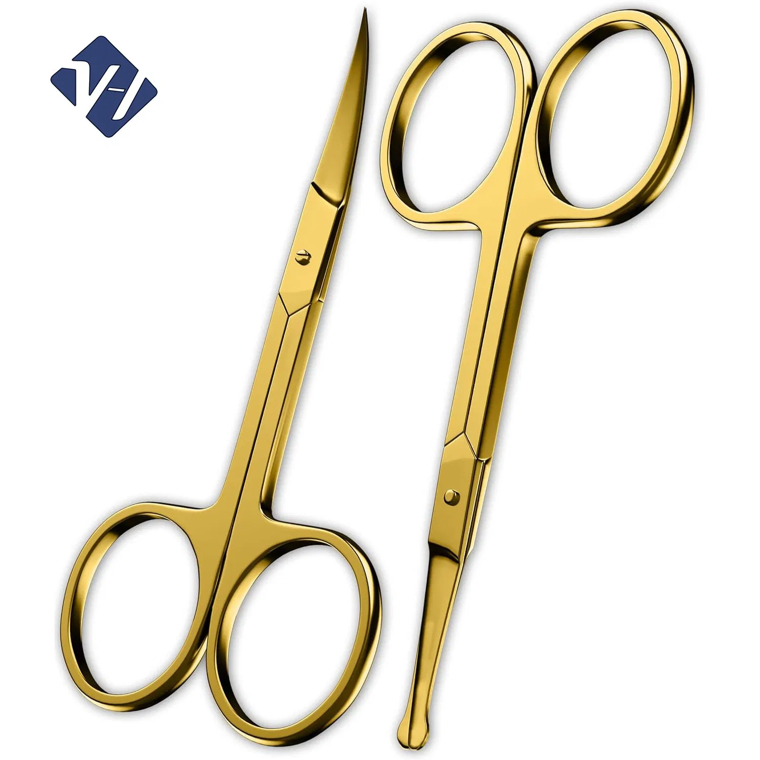 Sharp Cutting Edges Mustache Nose Makeup Scissors