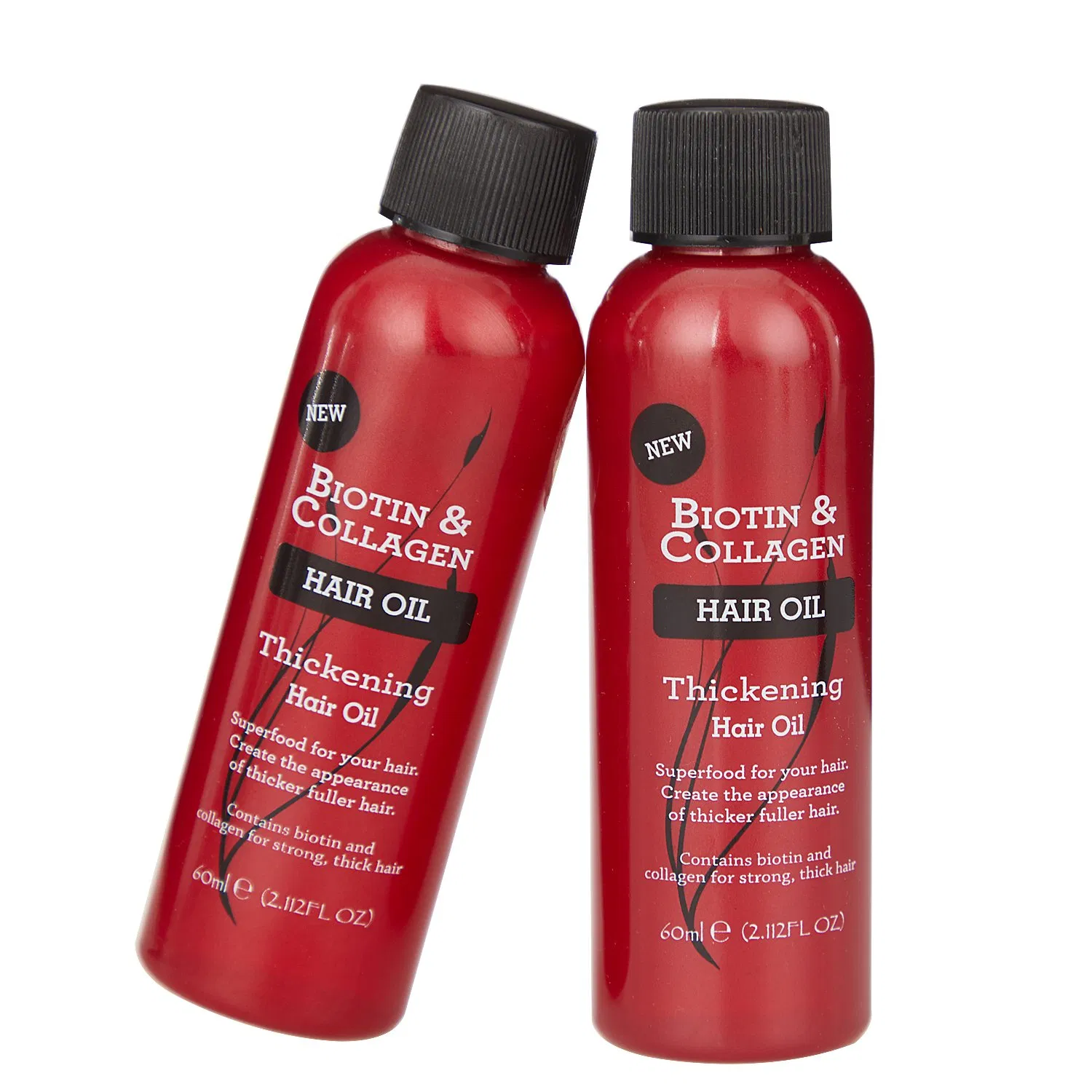 Organic Biotin & Collagen Repair Damaged Hair Anti-Itching Smooth Hair Repair Oil 60ml