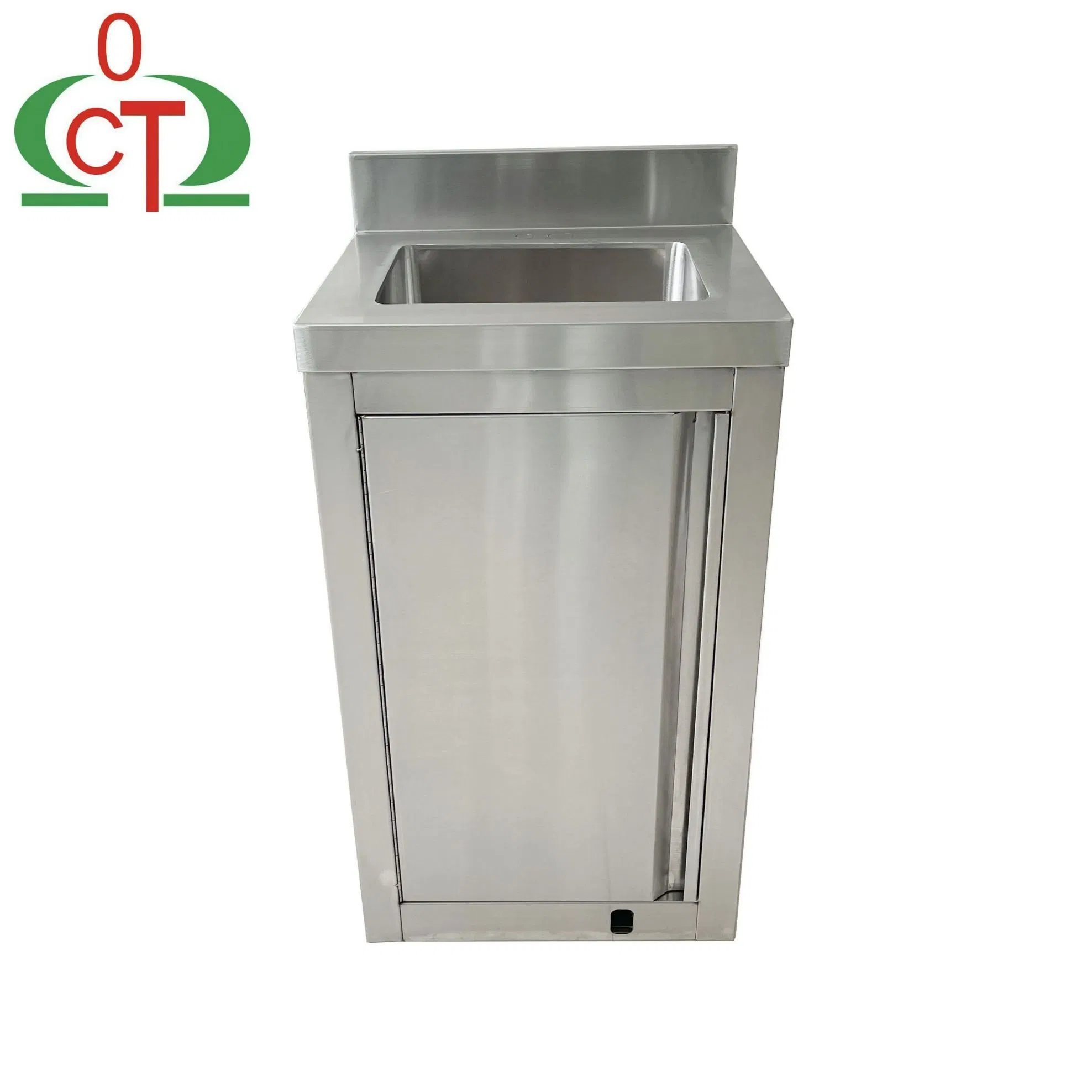 Bowl Sinks Customization Hotel Restaurant Kitchen Equipment Stainless Steel Sink Cabinet ODM