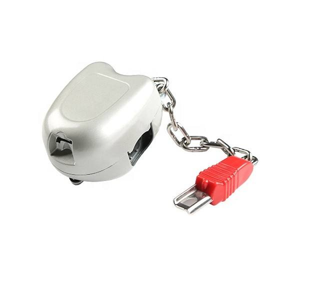 L101 Zinic Alloy Supermarket Shopping Trolley Cart Coin Lock, Cart Coin Locker