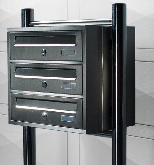 High Quality Useful Modern Stainless Steel Mailboxes