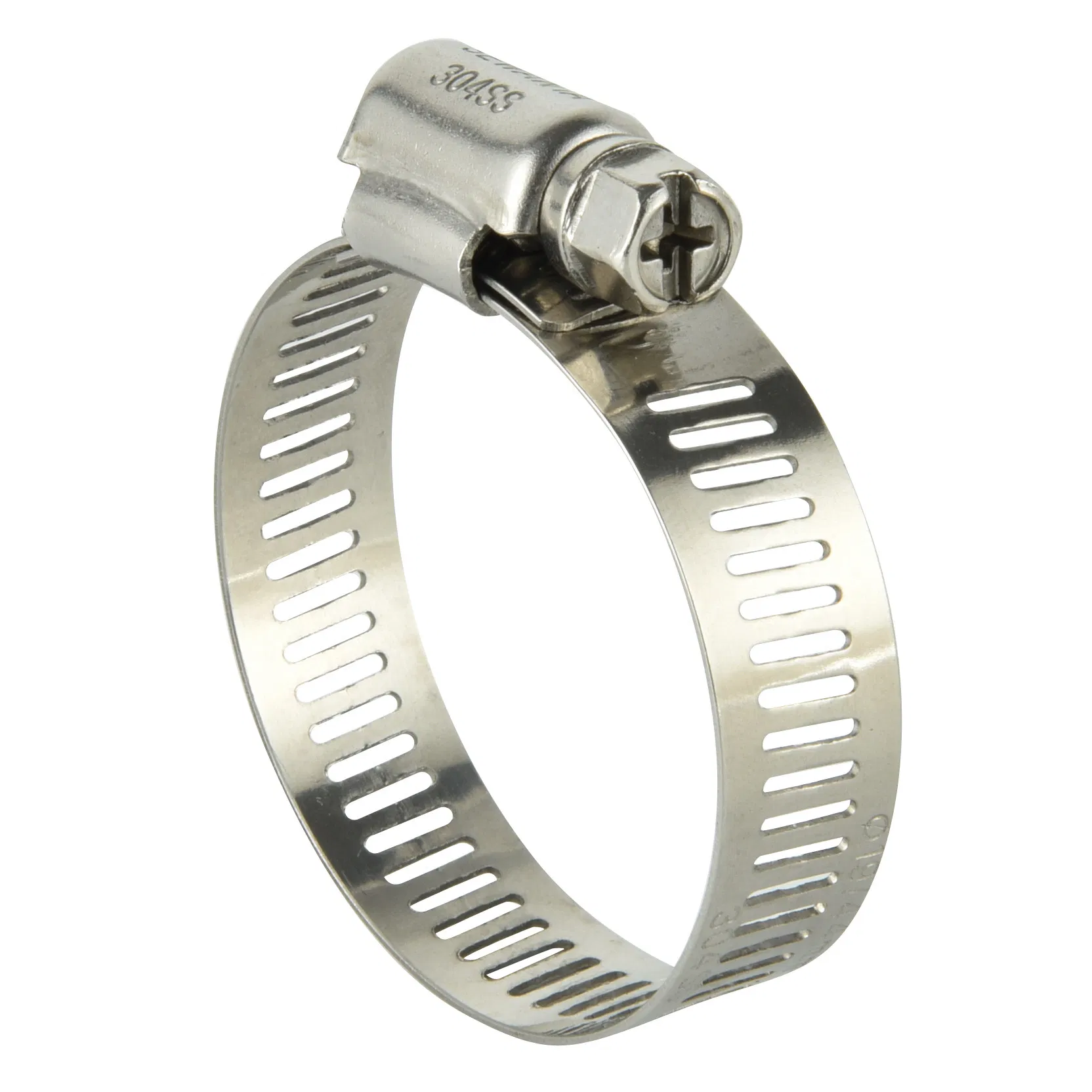 High Performance Bandwidth 15.8mm American Bolt Clamps Leak-Proof Seal Hose Clamps