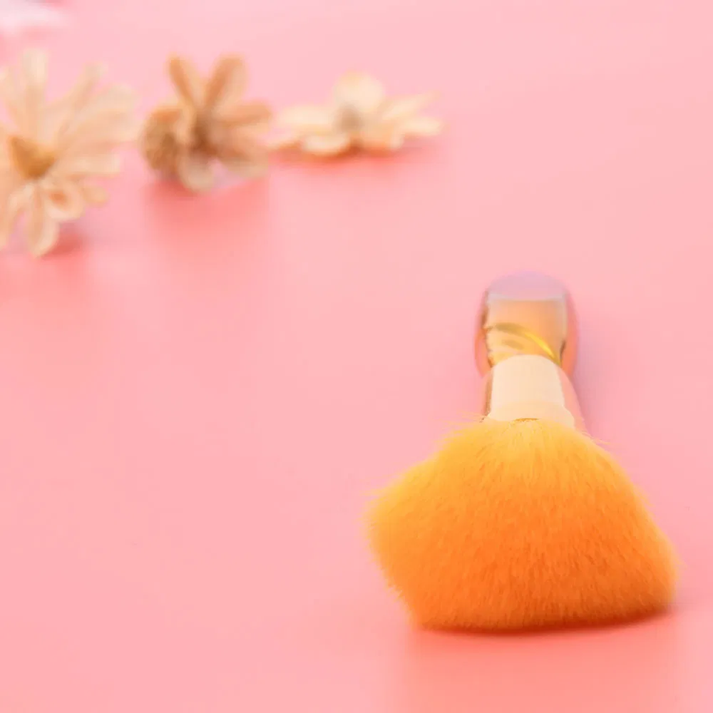 ABS Electroplate Gold Handle Powder Blush Foundation Eyeshadow Makeup Brush High Quality Beauty Care Cosmetic Brush