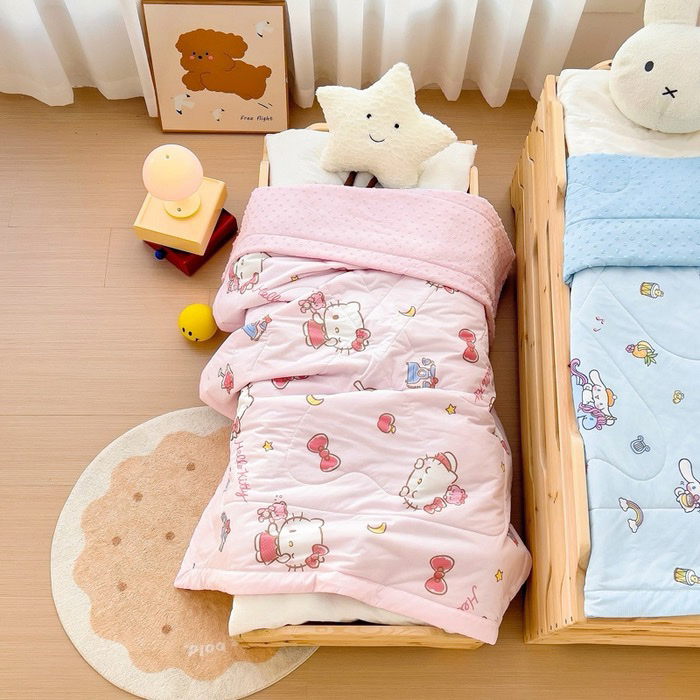 New Children's Style Class a Cool - Feeling Silk Bean - Textured Summer Quilt