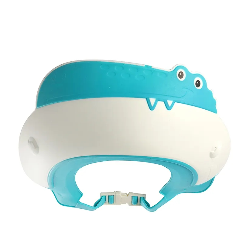 Adjustable Soft Baby Bathing Shampoo Shower Protection Hat Kids Ear Shower Cap
