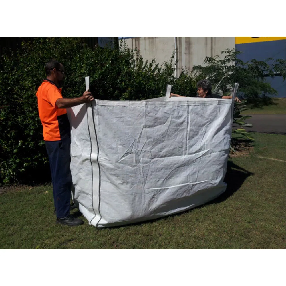 1000kg Circular Packaging Skip Feed Sling FIBC Big PP Bags for Waste Management