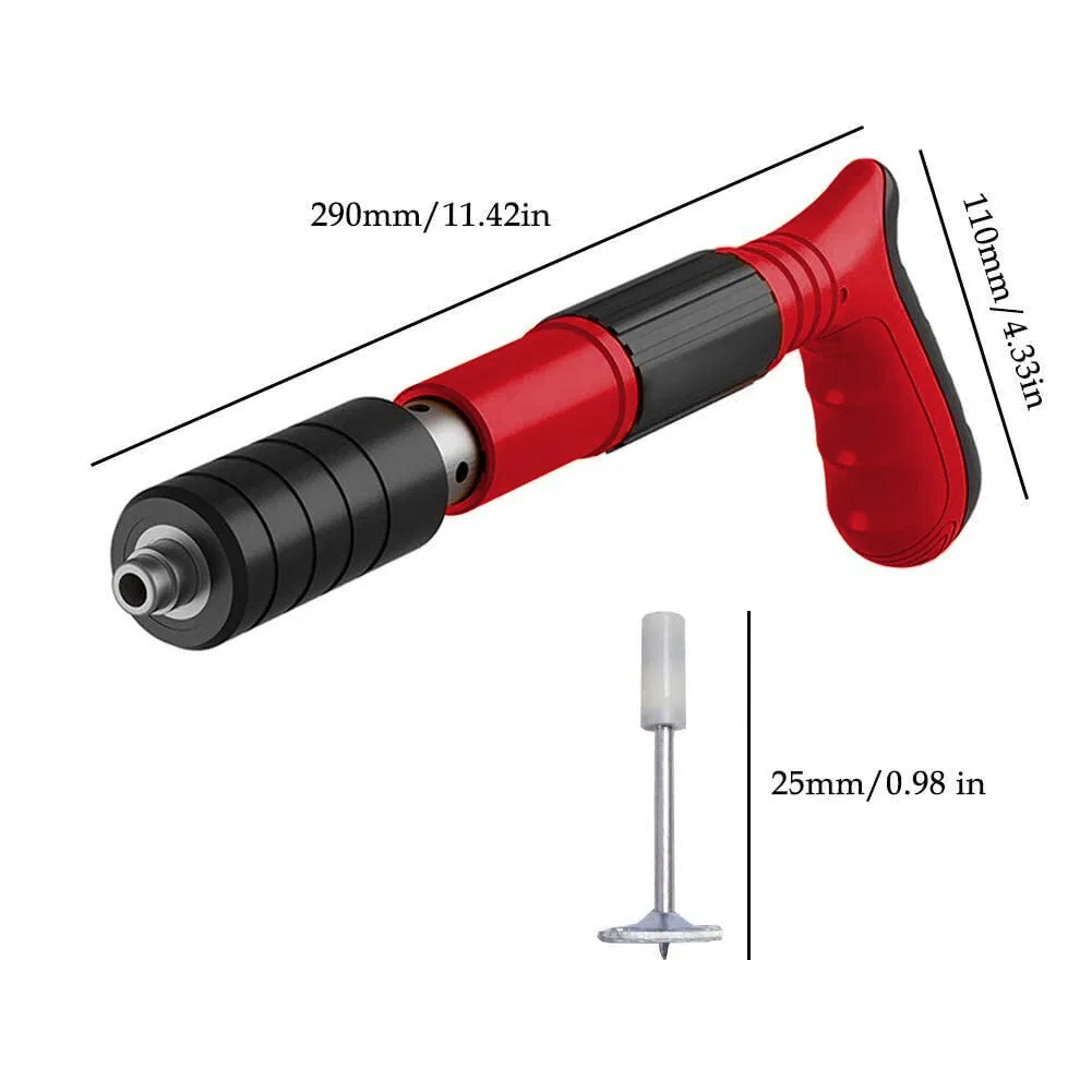 Mini Portable Rivet Nail Gun Ceiling Wall Concrete Steel Shoot Nail Gun Wire Slotting Device Fastener Fastening Tool for Cement