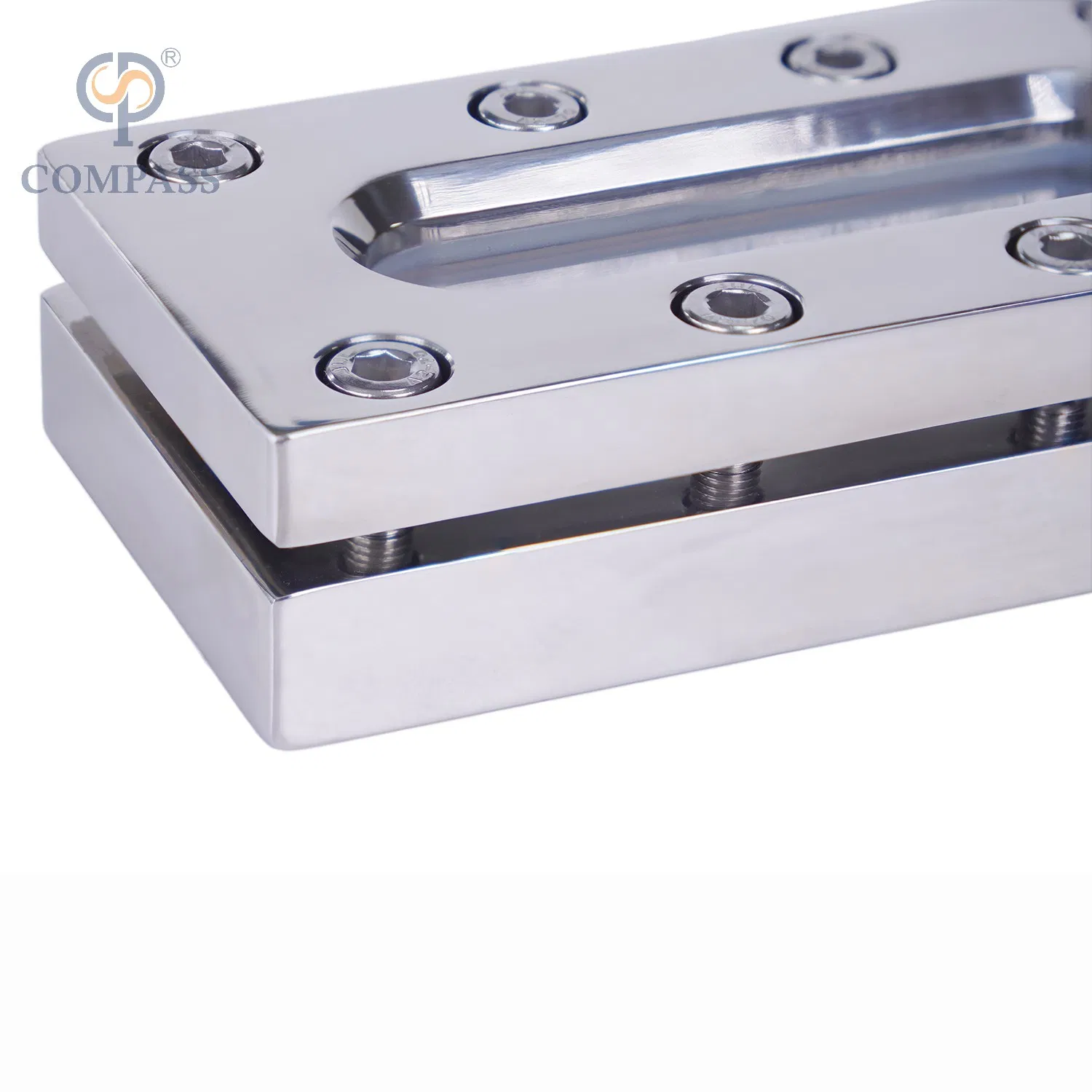 SS316L Food Grade Mirror Sanitary Stainless Steel Square Rectangular Sight Glass