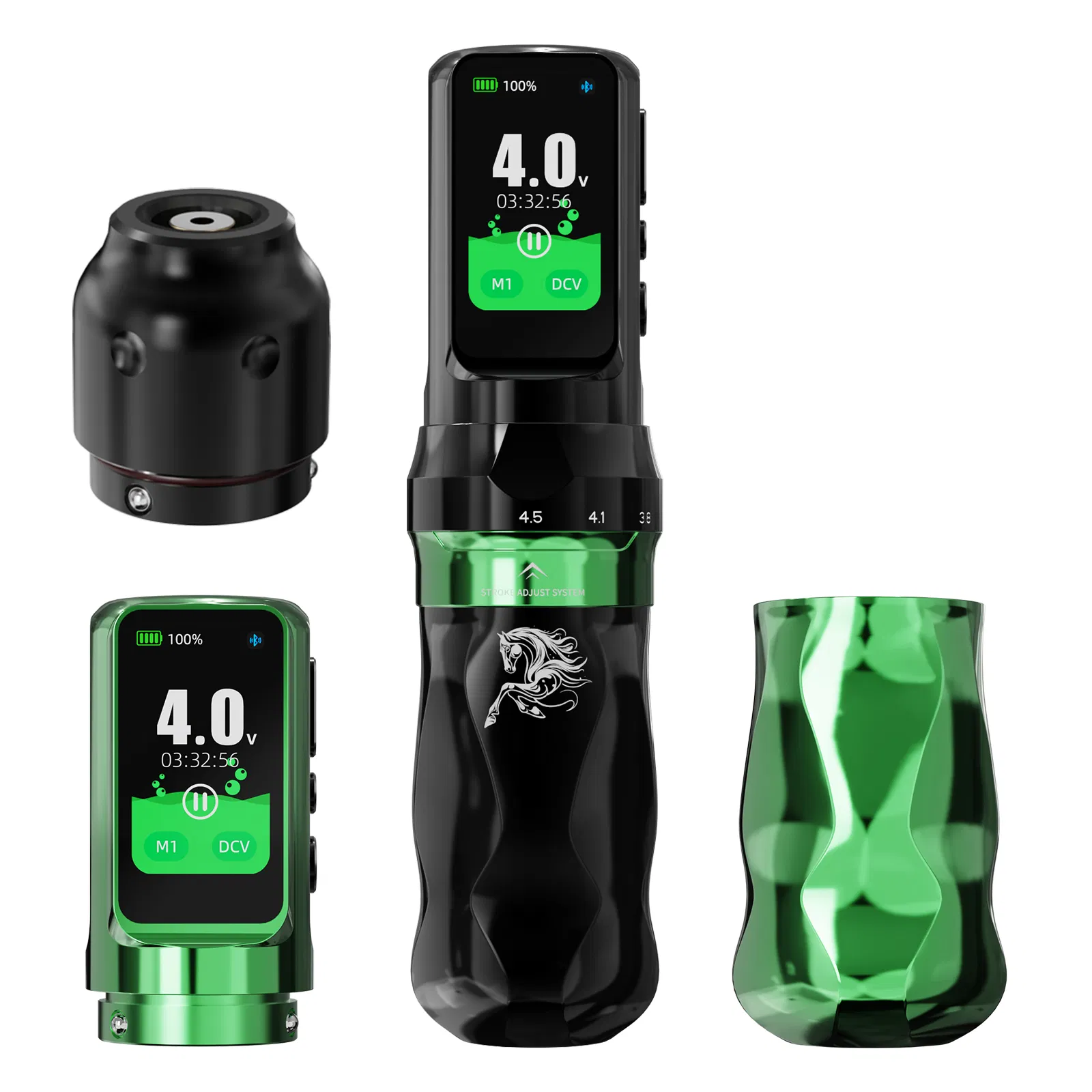 Horse Year Edition Two Battery Wireless Tattoo Pen Packing Box 4.5mm Stroke