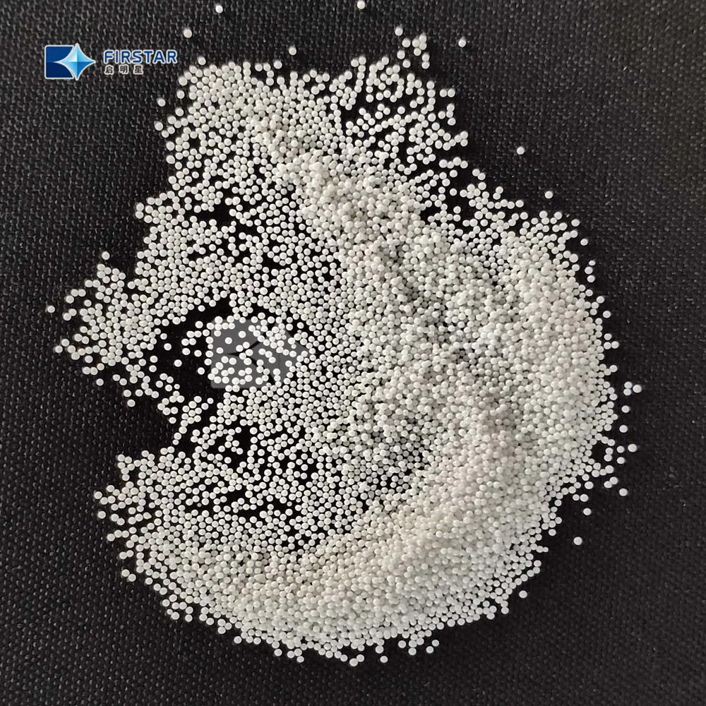 Циркониевые помольные шарики 0.8-1 мм, плотность 6.0 г/см³