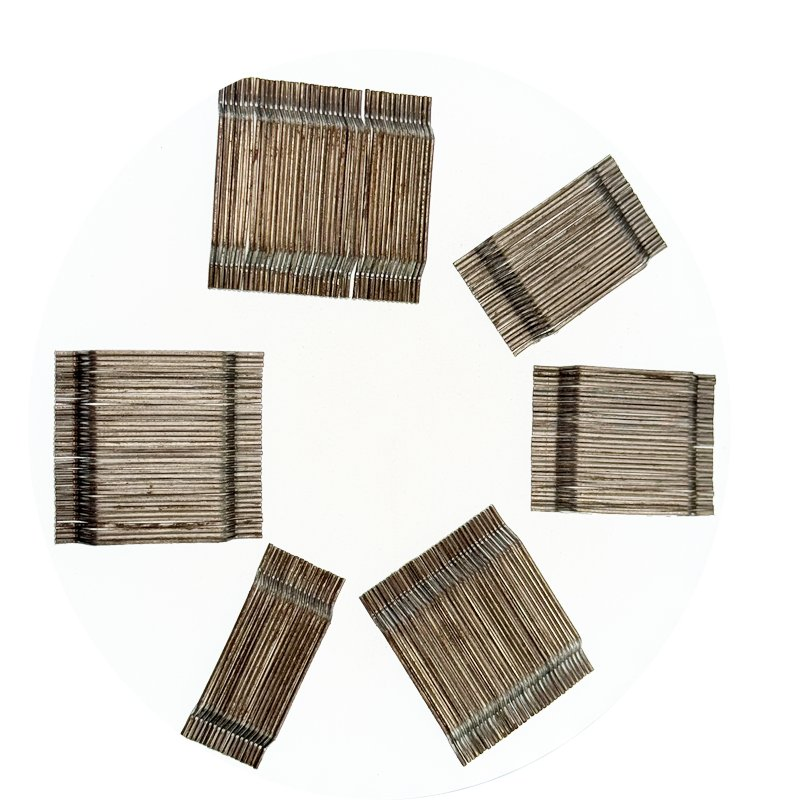 Water-Soluble Glueed Steel Fiber 1000MPa Tensile Strength Used Bridges