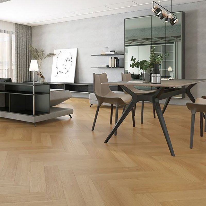 Водостойкий клик-пол SPC/PVC 5мм, сертификат CE&Floorscore