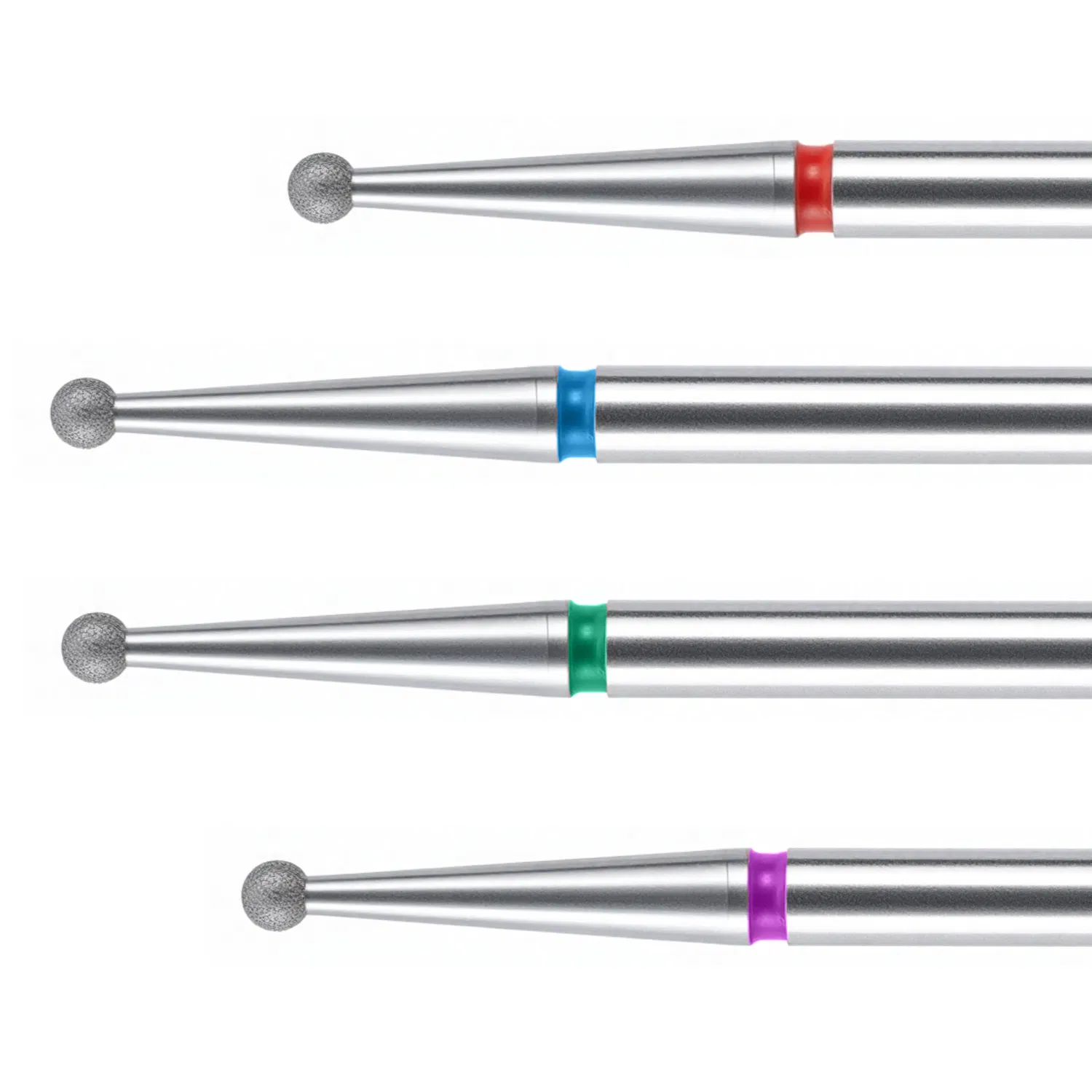 Nail Supplier Manicure Drill Bit Diamond Tungsten Carbide Tapered Barrel Nail Drill Bits Set