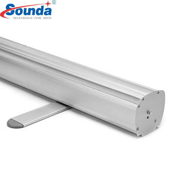 Custom Free Standing China 85X200cm Retractable Roller Advertising Banner Stand Roll up Display
