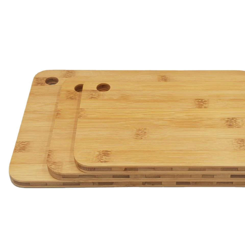 Bulk Plain Thick Bamboo Cutting Chopping Board for Kitchen