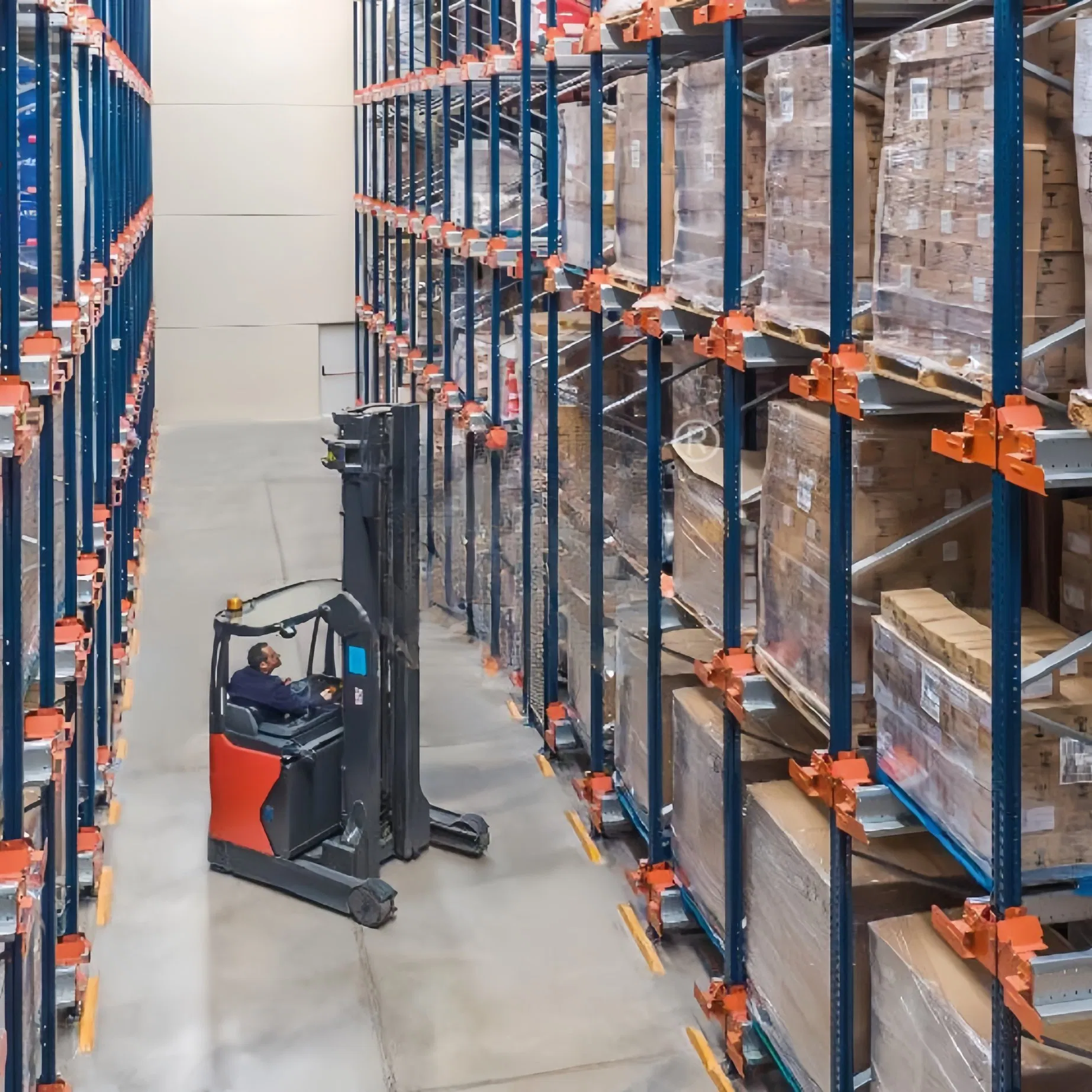 Automation Racking System Shuttle Warehouse High Tech Shelving Radio Shuttle Pallet Racking