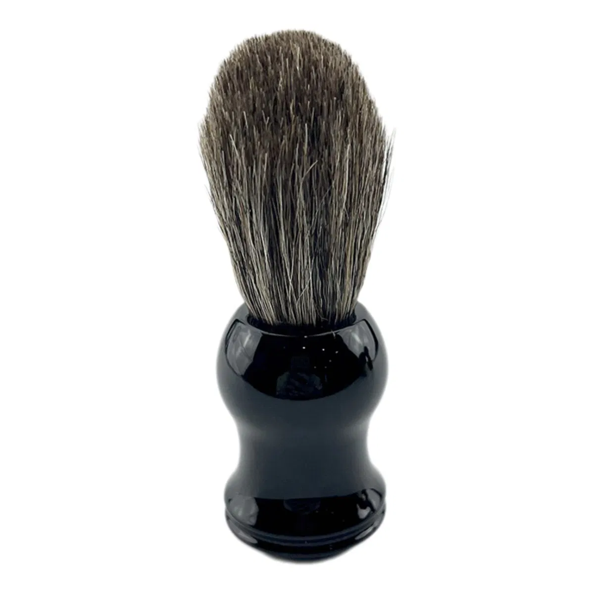 Mens Luxury Professional Hair Salon Tool Black Hand Crafted Beard Shaving Cleaning Brush