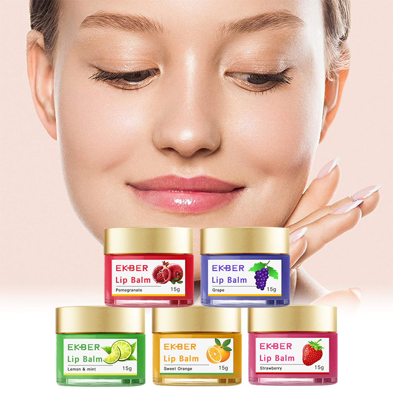 Customize Logo Organic Vitamin E Moisturizing Repair Vegan Lip Balm