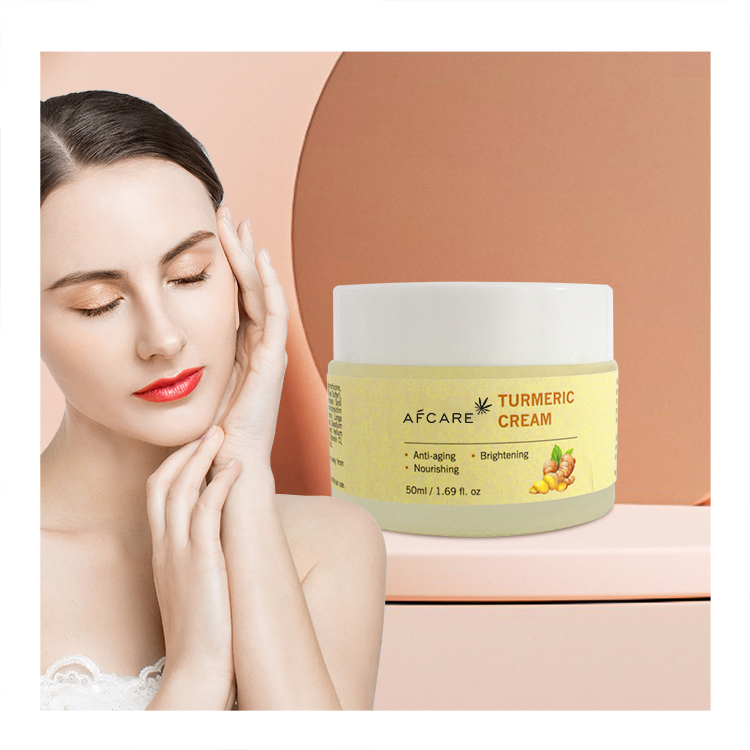 100% Pure Turmeric Nature Face Cream Whitening Anti-Aging Factory Price